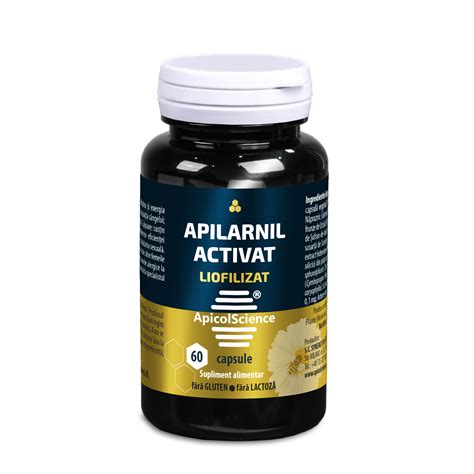 apilarnil capsule|Apilarnil activat liofilizat capsule